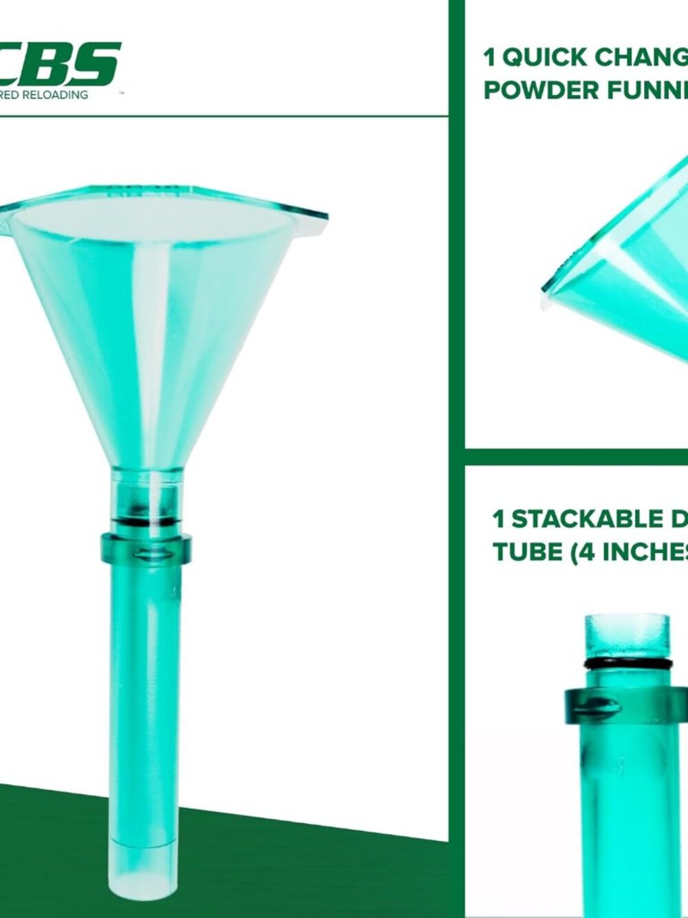 Quick Change Powder Funnel Kit, Universal Powder Funnel Kit with Quick-Change No - Picture 8 of 8